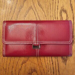 Liz Claiborne Red Wallet